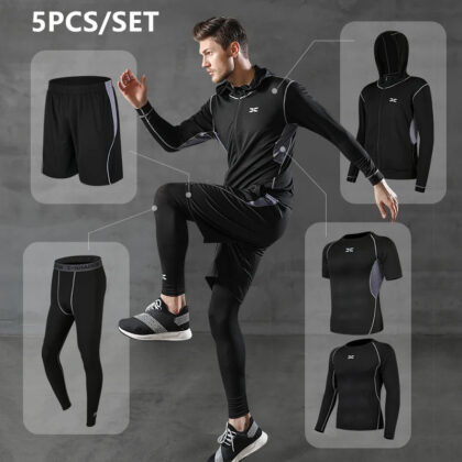 Men’s Quick Dry Compression Sportswear Set